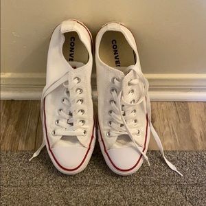 BRAND NEW WHITE CONVERSE